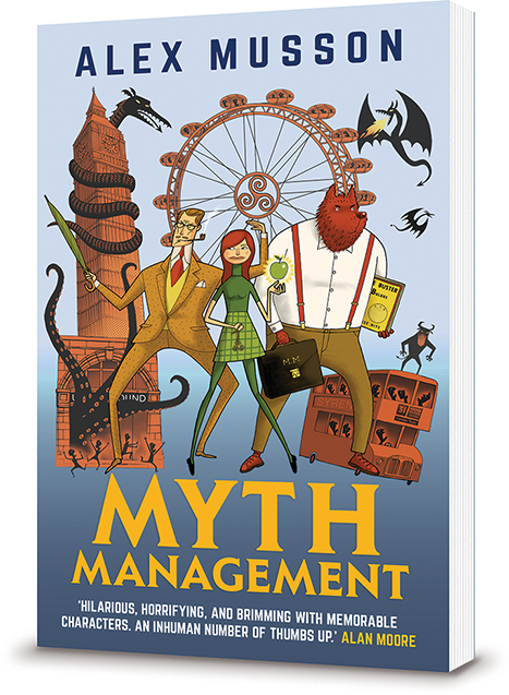 Myth Management: a Young Adult A Urban Fantasy novel by Alex Musson